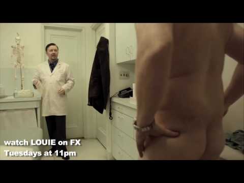 Louis CK Ricky Gervais in episode 3 of LOUIE on FX TUESDAYS 11pm