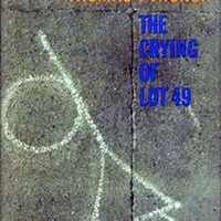 The Crying of Lot 49 book cover, 1966 U.S. first edition