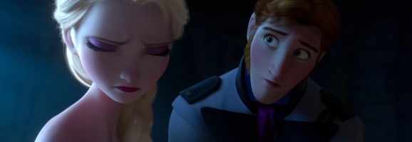 Prince Hans consoles Queen Elsa and begs her to fix the Eternal Winter