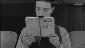 Buster Keaton in Sherlock Jnr