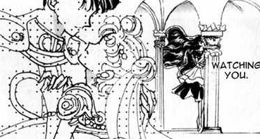 Flashback scene from Sailor Moon  Manga 