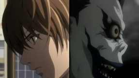 Light gives up going having the option of going to Heaven or Hell for the power of the Death Note