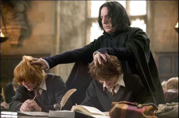 Snape, Harry and Ron