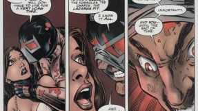 Bane seems to like Talia in the comics, but Talia rejects him
