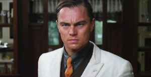 Leo DiCaprio as Jay Gatsby.