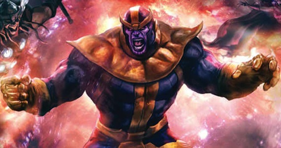Thanos, wielder of the Infinity Gauntlet