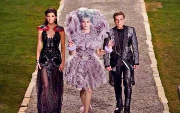 Katniss, Effie and Peeta The Hunger Games 