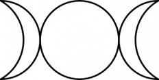 triple moon symbol