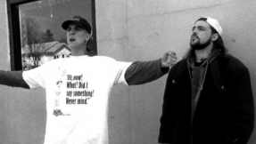 Jay and Silent Bob's first outing in "Clerks"