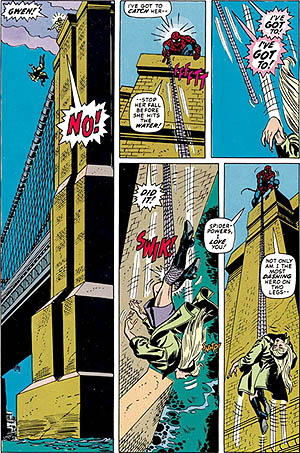 Death of Gwen Stacy from Spider-Man