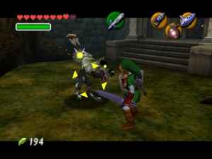 Battle in Ocarina of Time