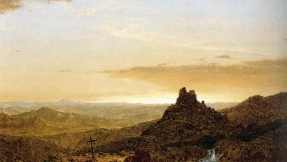 "Cross in the Wilderness" by Frederic Edwin Church