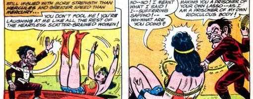 Dr Psycho seeks to limit Wonder Woman's power.