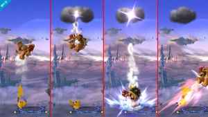 With one simple input, the player can utilize one of Pikachu's most powerful attacks.