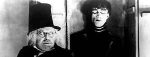 Caligari reveals his brainwashed servant, Cesare.