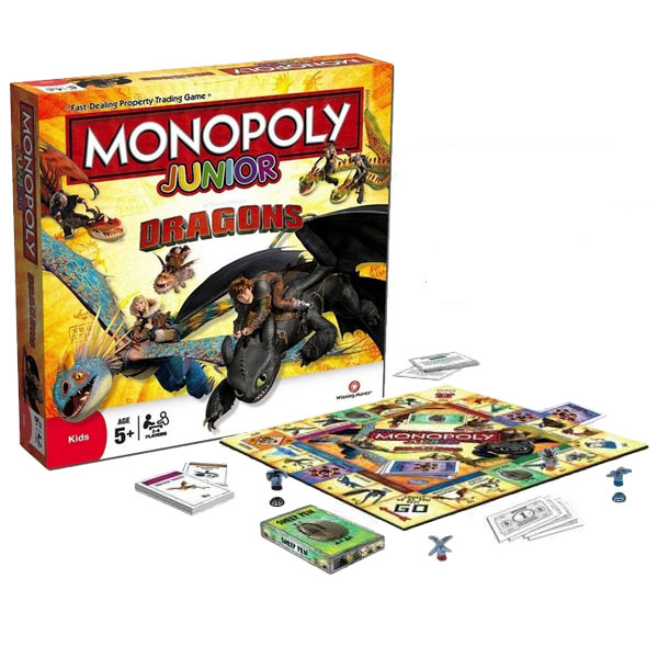 Dreamworks has their own Monopoly too, but it's only the junior version.