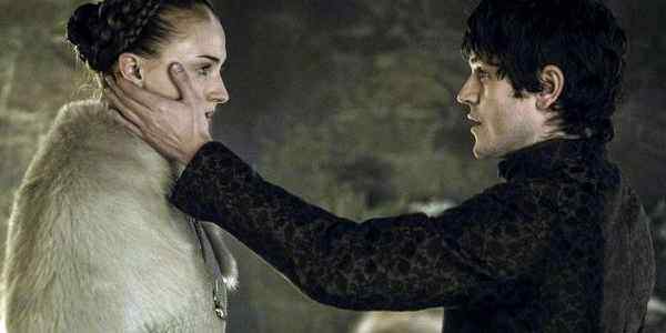 Sansa and Ramsay on their wedding night