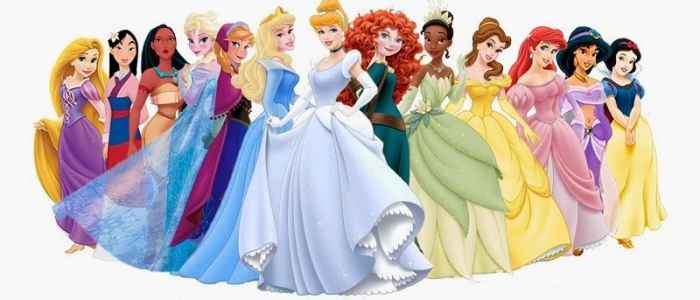 The thirteen Disney princesses.