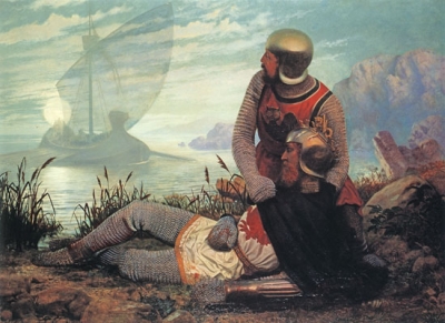 "The Death of Arthur" by John Garrick, 1862.