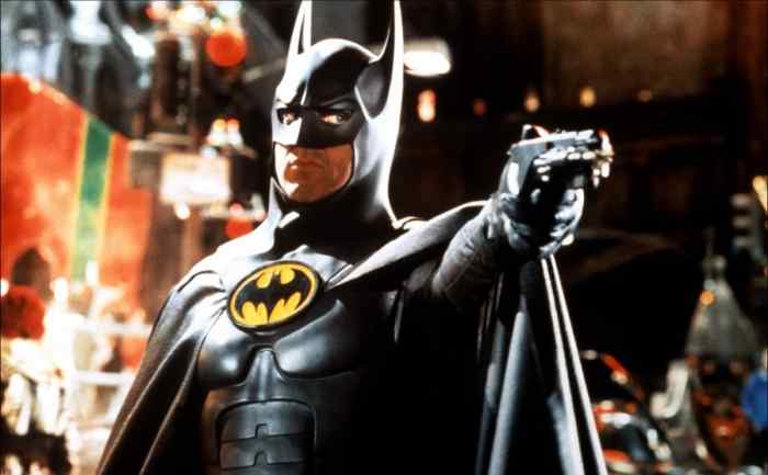 Michael Keaton as Batman in Tim Burton's Batman 