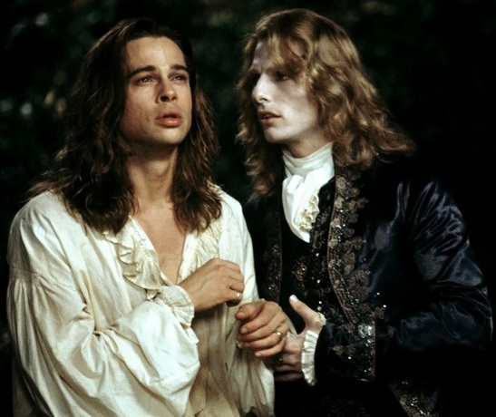 Louis (Brad Pitt) and Lestat (Tom Cruise) of Interview with the Vampire (1994)
