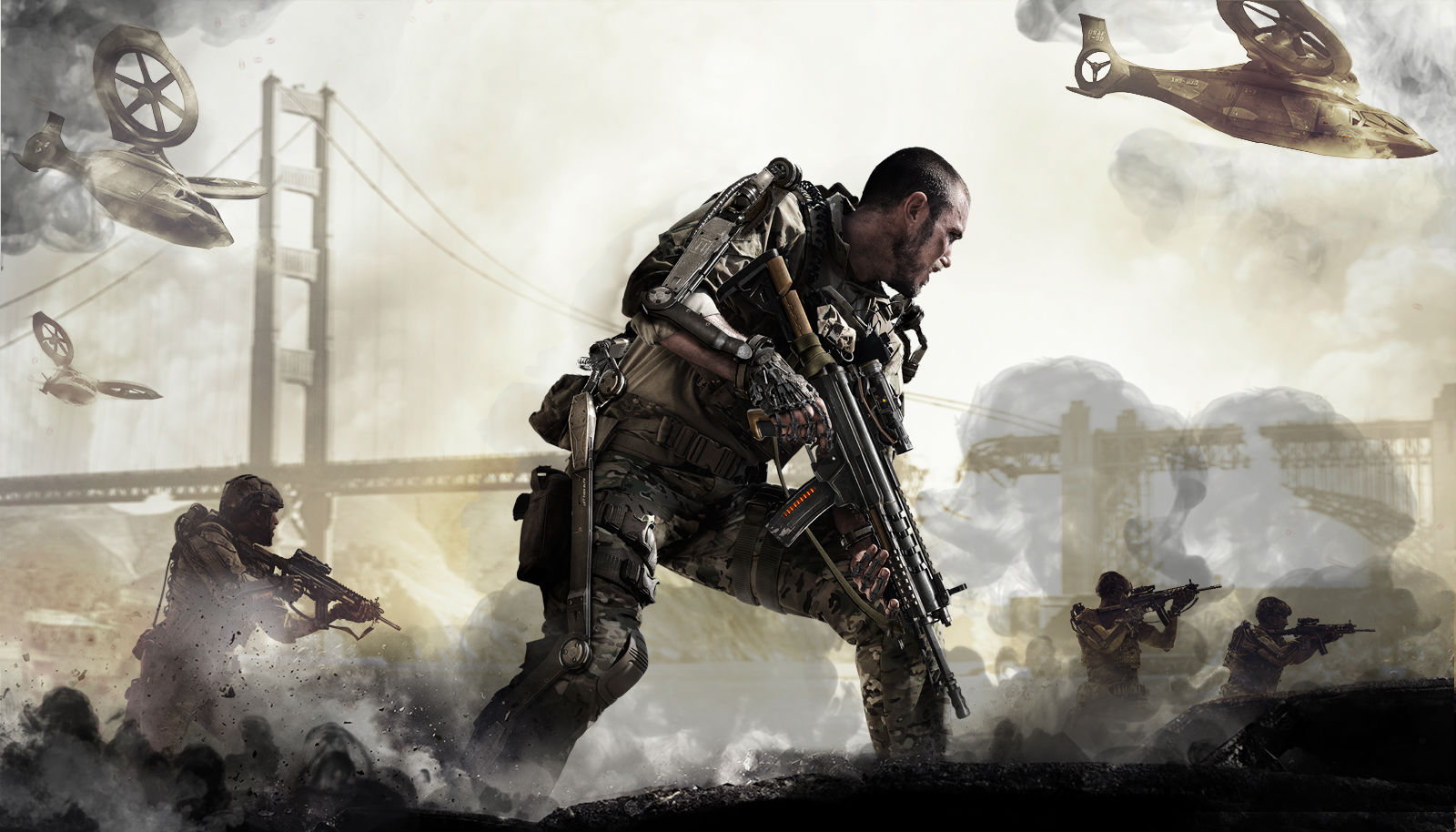 Promotional image from the 2014 from Call of Duty: Advanced Warfare