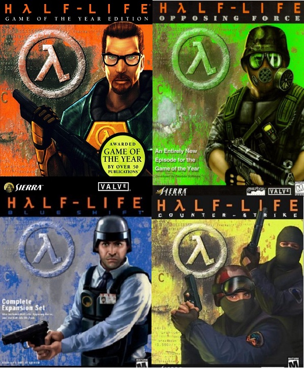 Half life список игр