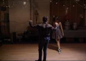 Tony and Tea dancing and navigating the confusing divide between intellectual attraction and physical lust in U.S. Skins episode two. Author's screenshot captured via YouTube.