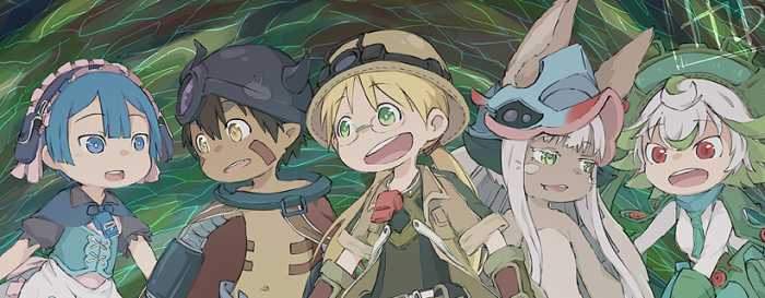 nanachi, regu, faputa, riko, ozen, and 5 more (made in abyss