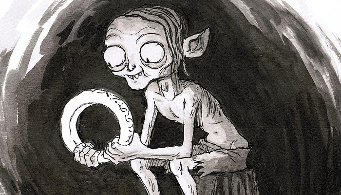 lord of the rings gollum riddles