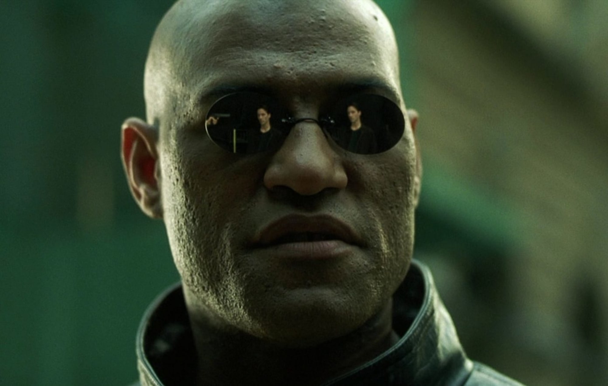 Morpheus in The Matrix