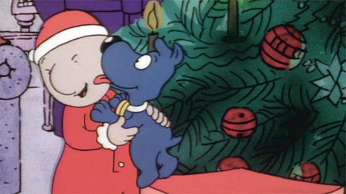 Doug remembering past Christmases with Porkchop