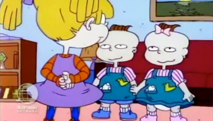 Angelica and the twins.