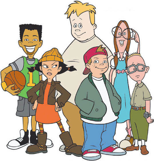 The characters of Recess