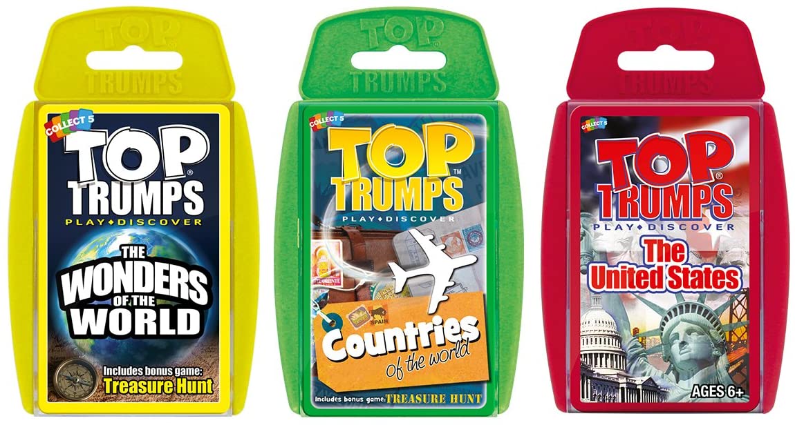 Top Trumps cards