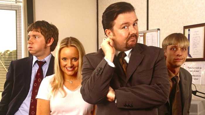 The main cast of the British Office