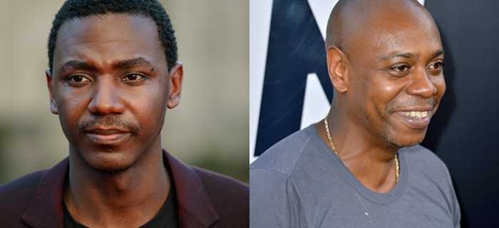 Jerrod Carmichael on the Left. Chappelle on the right