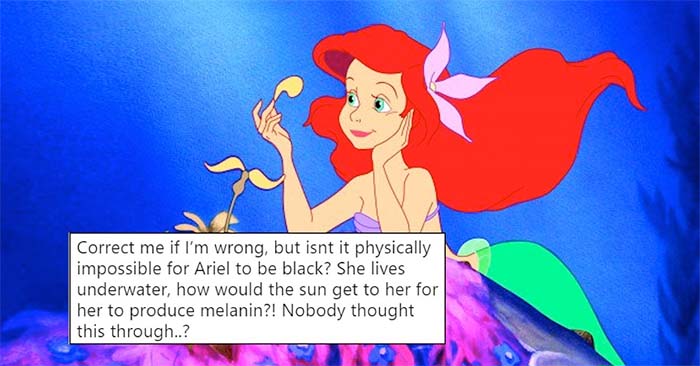 Ariel, noted real character
