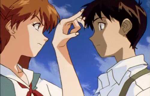 Asuka remains standoffish towards Shinji's attempts to get closer