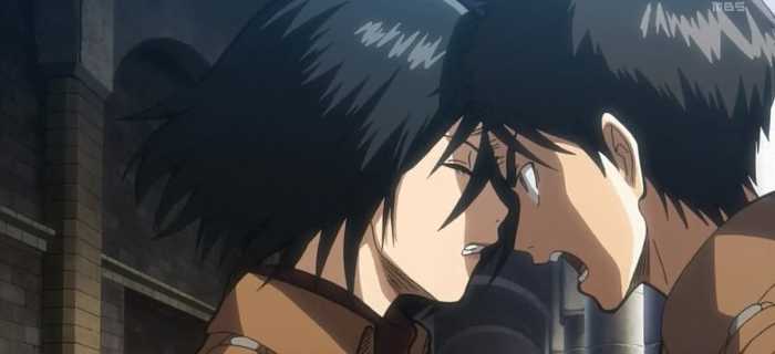 Mikasa remains subservient to Eren despite her obvious skill superiority