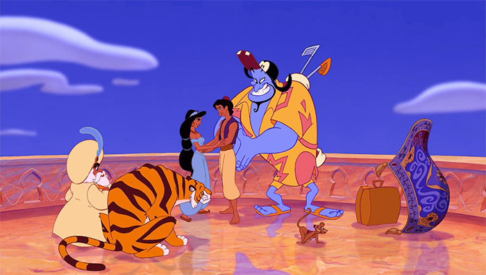 Ending of Aladdin
