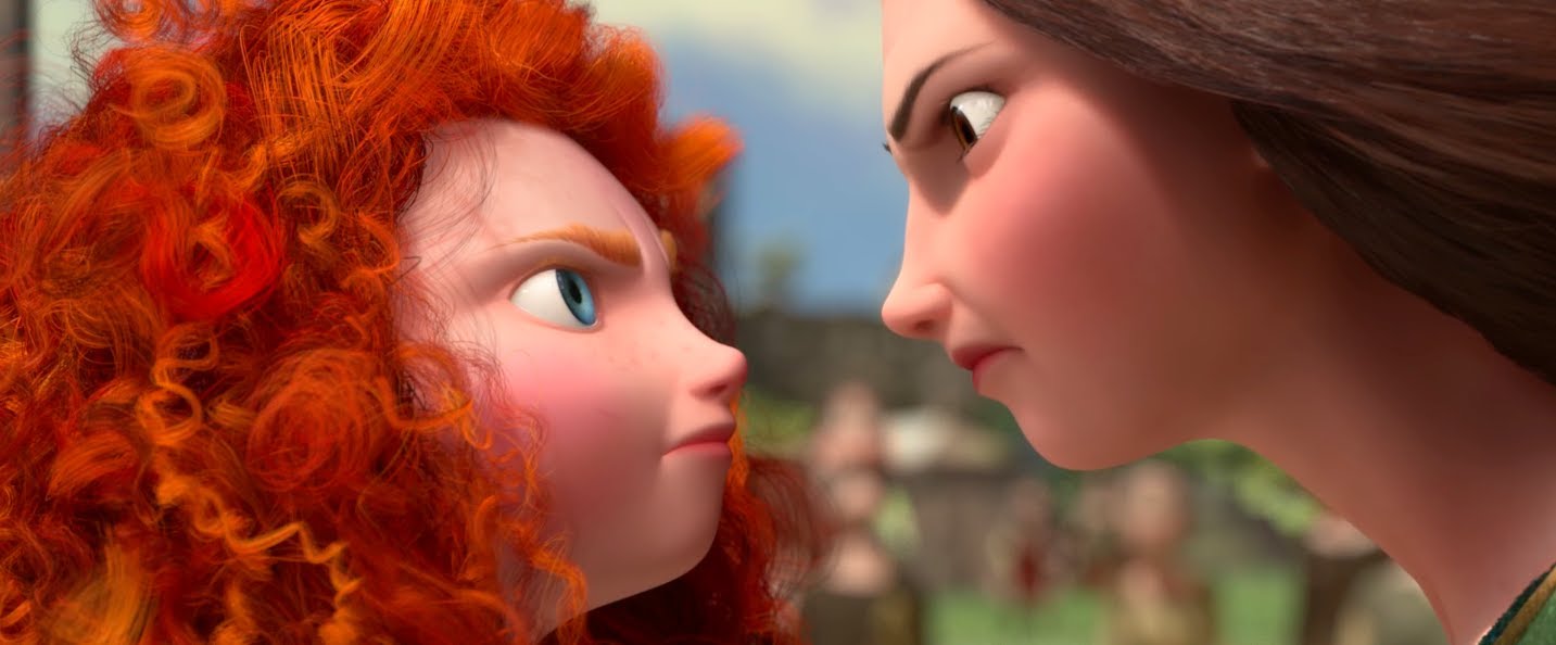 Merida and Elinor get into a fight