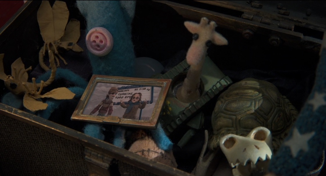 Coraline's toy chest
