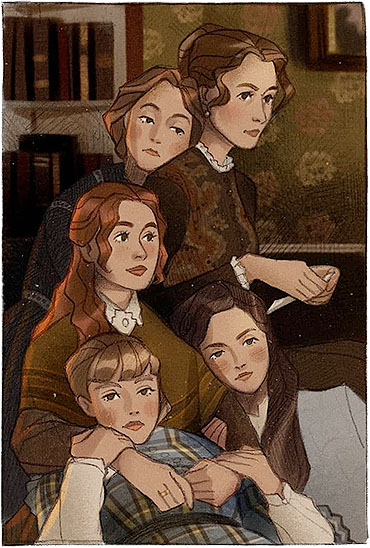 The characters of Little Women