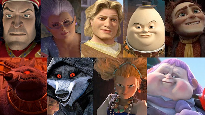 Villains of the Shrek Universe