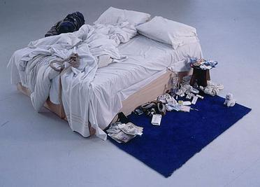 'My Bed' by Tracey Emin, 1998.