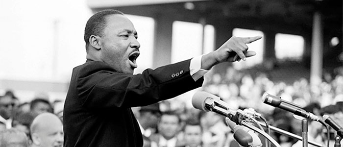 Martin Luther King's fight for equality