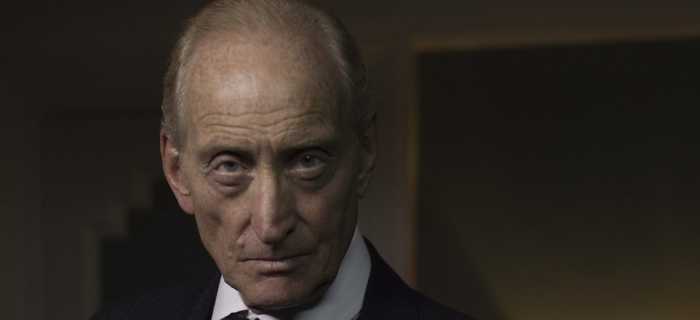 Justice Lawrence Wargrave played by Charles Dance.