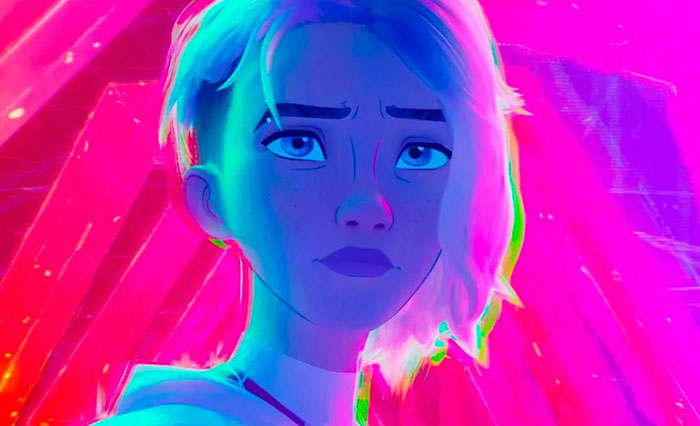 Gwen from the film Spider-Man: Across the Spider-Verse

