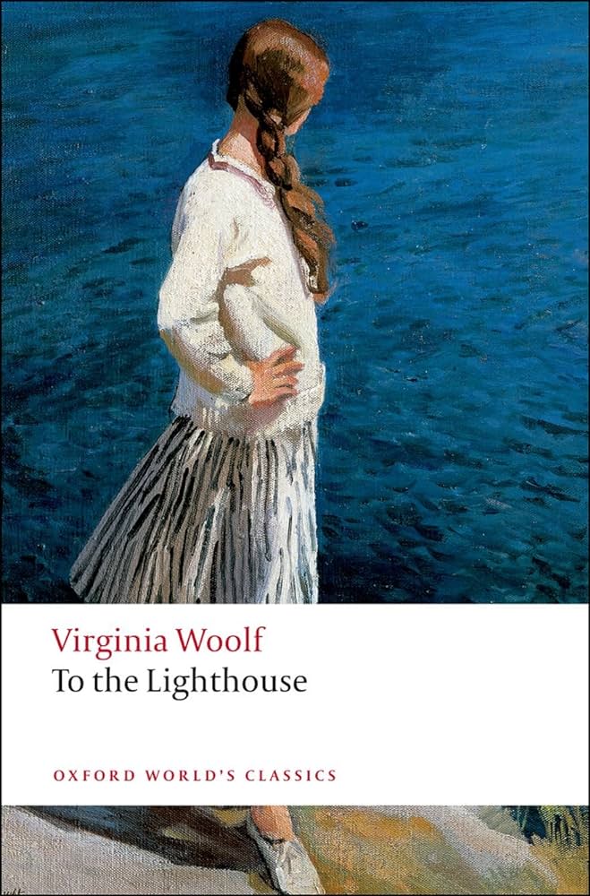 The 2008 book cover, featuring Lily Briscoe